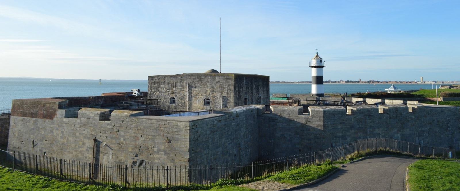 Southsea Castle in the sunshine